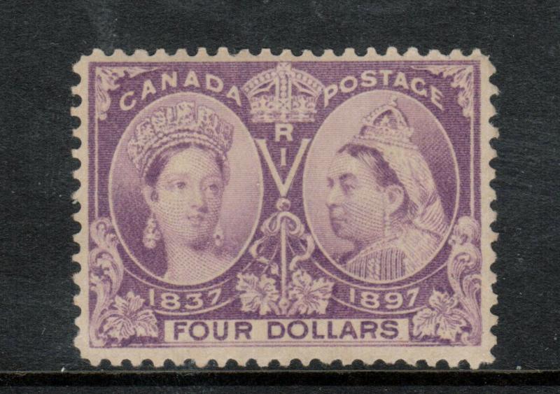 Canada #64 Mint Fine - Very Fine Lightly Hinged Unlisted Variety **With Cert.**