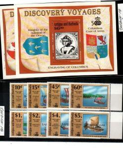 Barbuda Scott 1209-18 Mint NH (Catalog Value $114.00)