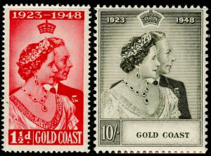 GOLD COAST SG147-148, COMPLETE SET, NH MINT. Cat £35. RSW.