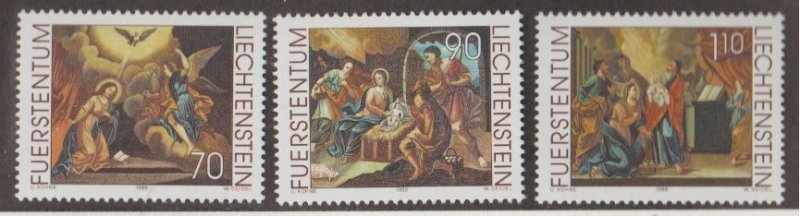 Liechtenstein Scott #1160-1161-1162 Stamps - Mint NH Set