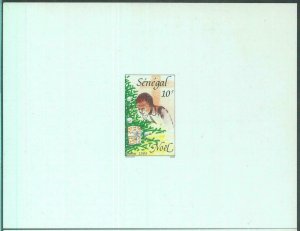 88809 - SENEGAL  - set of 3 DELUXE Souvenir Sheet PROOF - 1989  CHRISTMAS