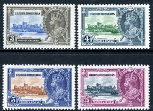 Honduras 1935 British KGV Silver Jubilee Scott #108-111 Mint U757 ⭐⭐⭐⭐⭐⭐