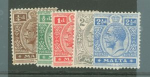 Malta #66-70 Unused Multiple