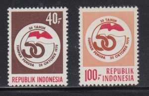 Indonesia     1031-32     mnh      $ 1.40