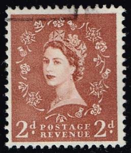 Great Britain #356 Queen Elizabeth II; Used (0.25)