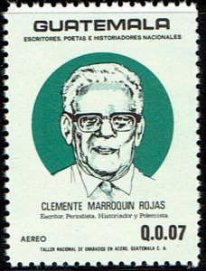 Guatemala #C824  MNH - Historian Clemente Rojas (1990)