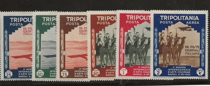 Tripolitania C43-C48 Set MH