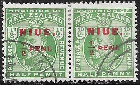 Niue 14 Used - Edward VII - Pair