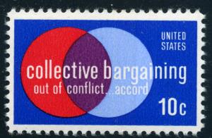 Scott #1558 - Collective Bargaining Issue - MNH