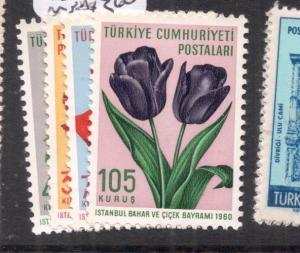 Turkey Flowers SC 1480-3 MNH (2djl)