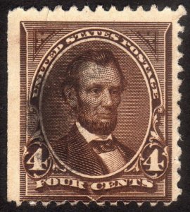 1894, US 4c, Lincoln, Used, Sc 254