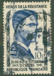 France 827 USED BIN $0.50