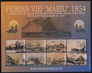 Faroe Islands 442 MNH Cruise of yacht Maria