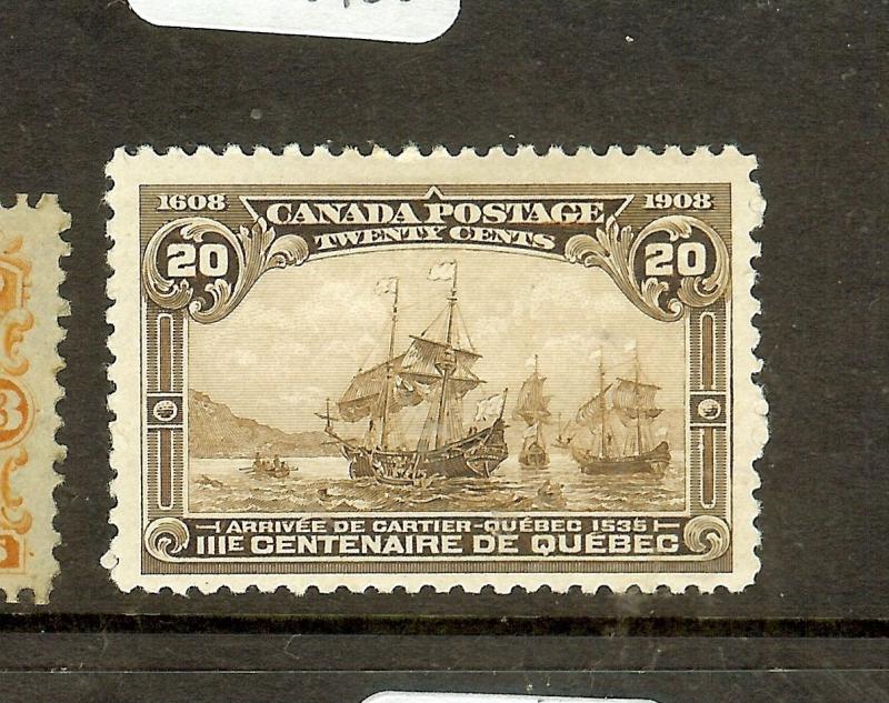 CANADA  (P1603B) QUEBEC 20C SG195  VF MOG