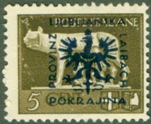 LJUBLJANA N36 MNG BIN $0.50