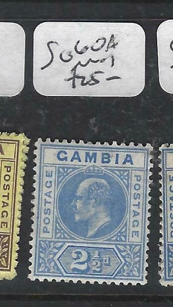 GAMBIA  (P0607B)  KE    2 1/2 D       SG 60A     MOG