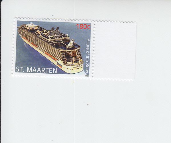 2015 St Martin Cruise Ship (Scott 64) MNH