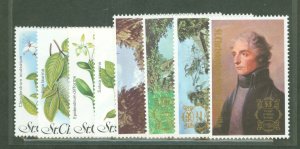 St. Kitts-Nevis #393-400 Unused Single (Complete Set)