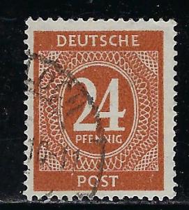 Germany AM Post Scott # 544, used