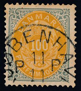 Denmark 34 used - Numeral