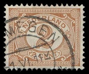 Netherlands #59 Numeral; Used (0.25)