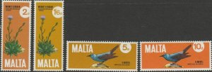 Malta, #432-435 Unused From 1971