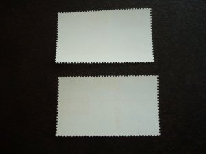 Stamps - Hungary - Scott# 1752-1753 - Mint Hinged Set of 2 Stamps