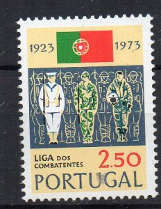 PORTUGAL - 1973 - 50th ANNIVERSARY OF THE VETERANS FOUNDATION - 2.50 -