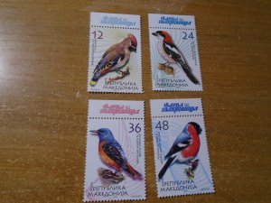 Macedonia  #  312-15  MNH   Birds