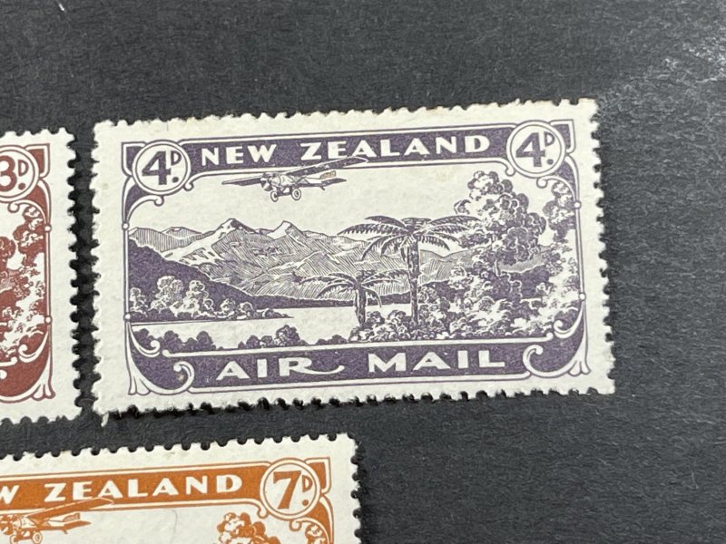 NEW ZEALAND # C1-C3--MINT/HINGED--COMPLETE SET---AIR-MAIL---1931