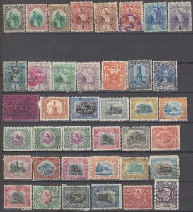 COLLECTION LOT OF # 1097 GUATEMALA 40 STAMPS 1881+ CLEARANCE 2 SCAN