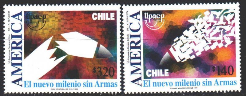 Chile. 1999. 1915-16. Mail, dove, letters. MNH.