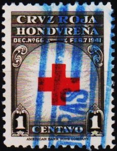 Honduras. 1945 1c S.G.456a Fine Used