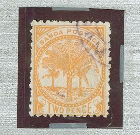 Samoa (Western Samoa) #13jv Used Single