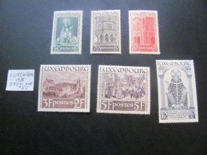 LUXEMBOURG 1938 MNH SC B85-91 SET XF  $50 (154)