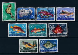 [59246] Yugoslavia 1956 Marine life Fish Used