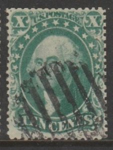 U.S. Scott Scott #33 Washington Stamp - Used Single