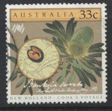 SG 1002 SC# 976   Fine Used  -Australiam Settlement 4th Issue 