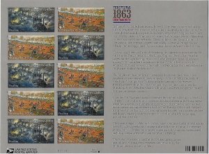 5 MNH CIVIL WAR SHEETS  PLEASE SEE SCANS  BCV $85.75 - G162