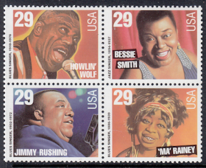 United States #2861 Jazz Singers, Set of 8 +2 free, Please see description.