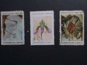 ​CUBA -1964-5 VERY OLD STAMPS- CHRISTMAS STAMPS-USED VF WE SHIP TO WORLD WIDE