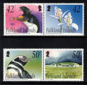 FALKLAND ISLANDS 2004 Sea Lion Island; Scott 866-67, SG 993a, 995a; MNH