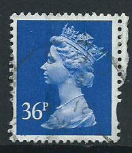 GB Machin 36p QE II  SG Y1702  Fine Used