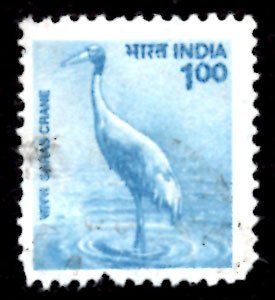 India 100p Sarus Crane (Grus antigone) Bird 2000 SG.1925, Sc.1822 Used (#04)