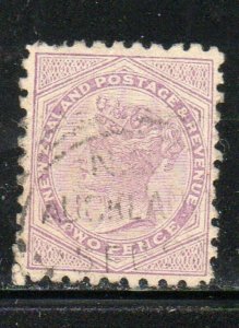 NEW ZEALAND #62  1882  2p       QUEEN VICTORIA   F-VF  USED   o