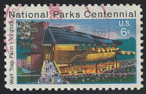 US #1452 6c National Parks Centennial Issue - Wolf Trap Farm, VA