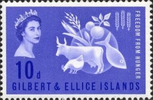 Gilbert & Ellice Islands Scott #'s 76 MH