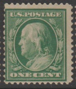 U.S. Scott #357 Blue Paper - Franklin Stamp - Mint Single - IND