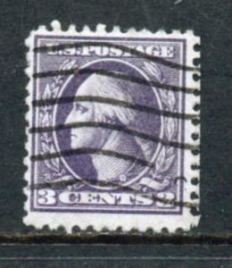 Scott # 530 used Washington Franklin issue 1918 Offset Print