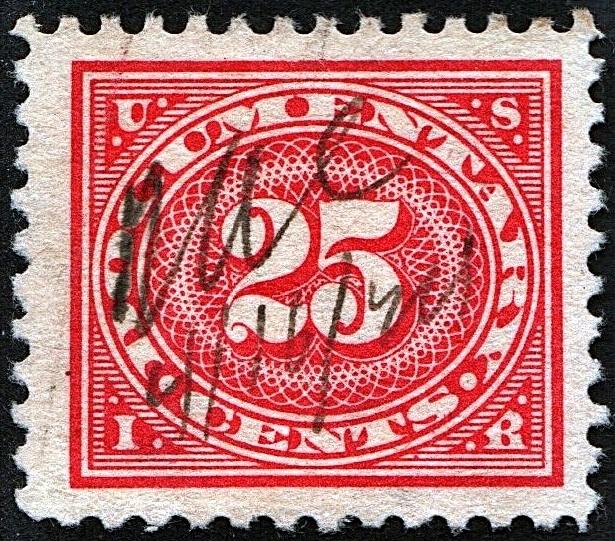 R236 25¢ Documentary Stamp (1917) Used